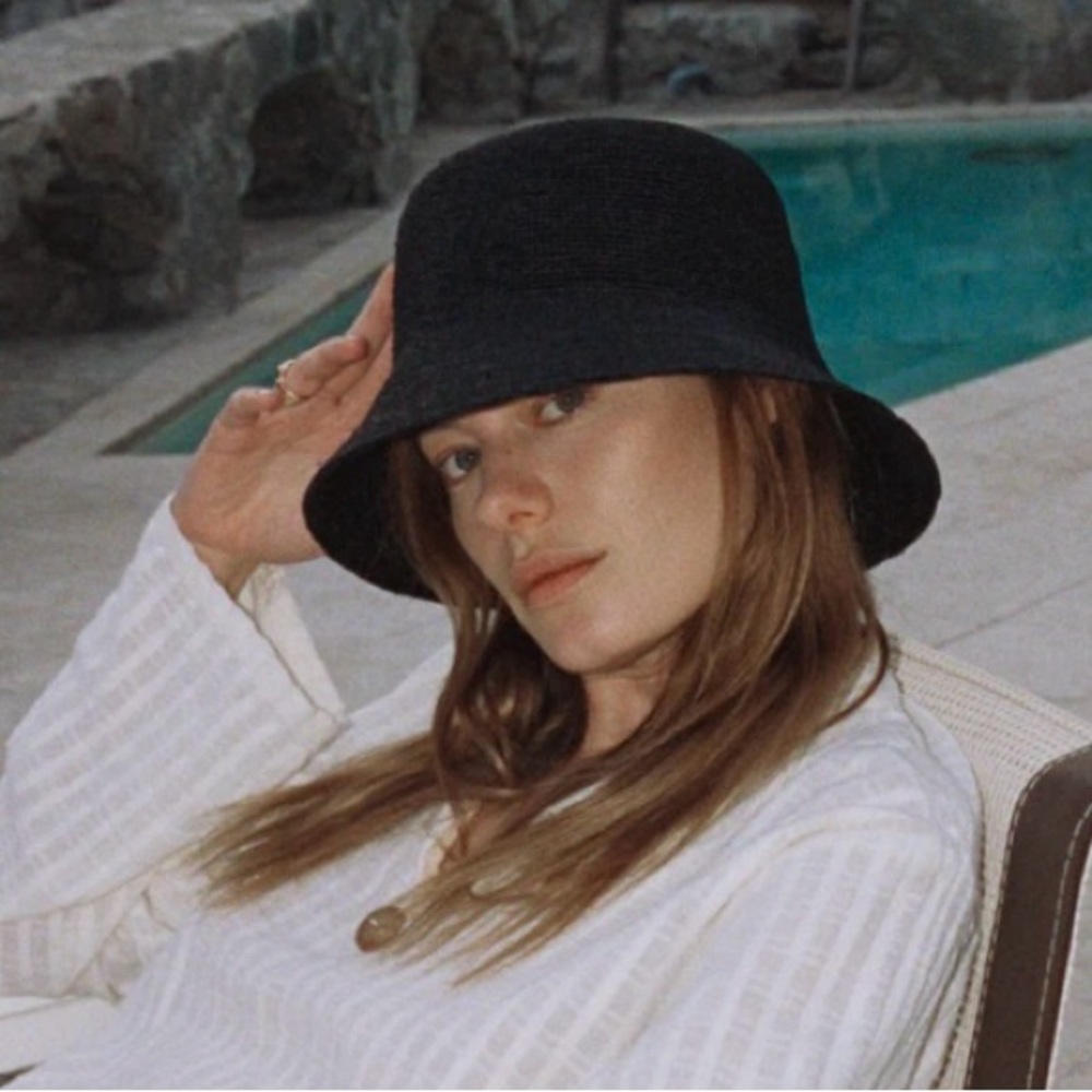 Lack Of Color Classic Black Bucket Hat